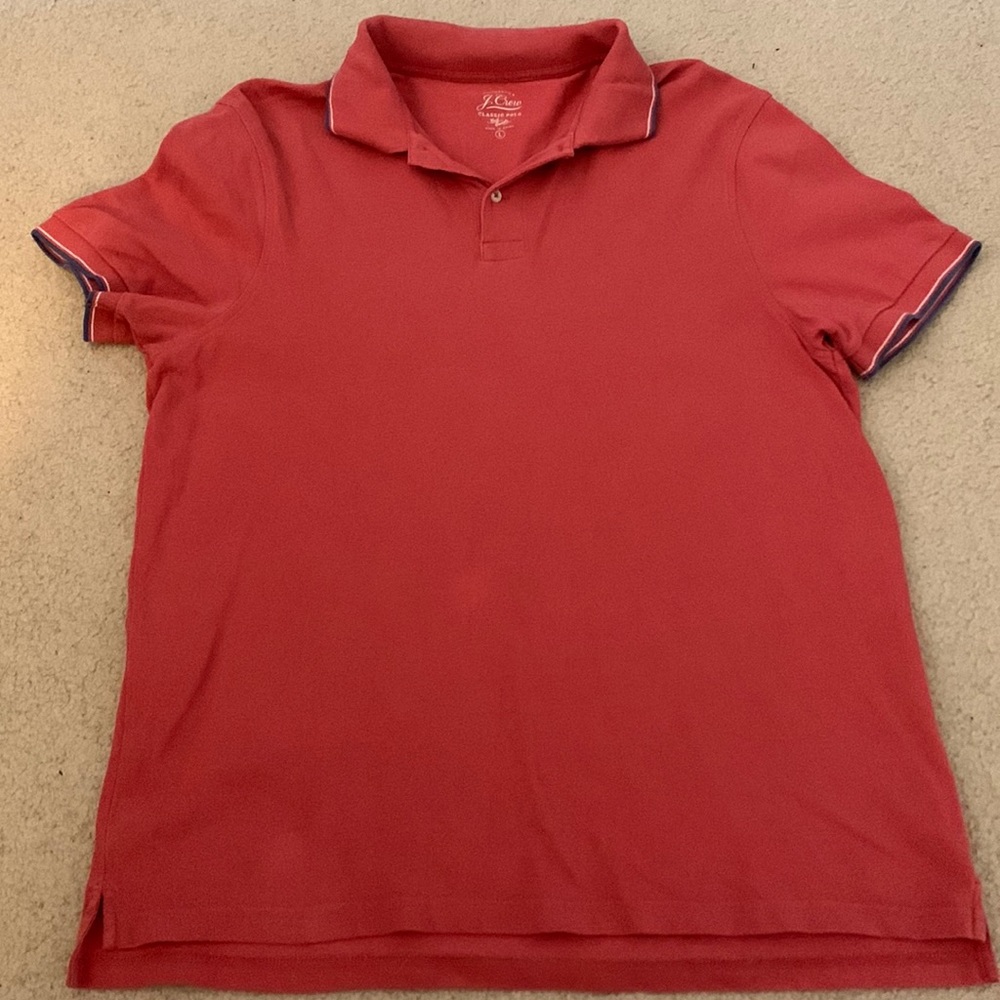 JCrew classic polo knit goods